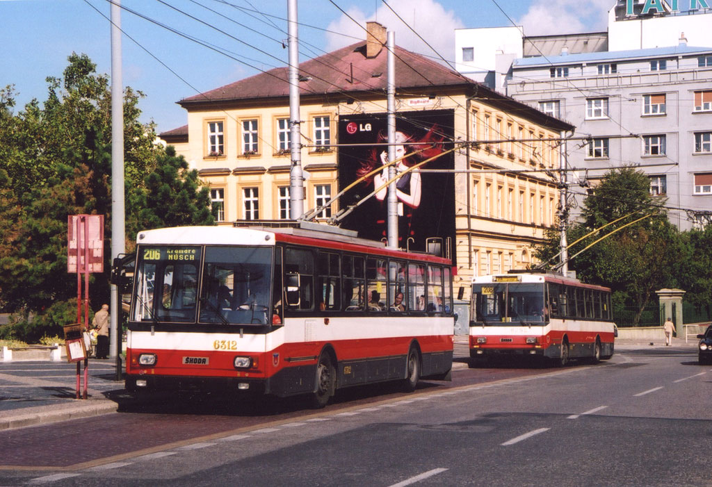 Братислава. Škoda 14Tr10/6 №6292, Škoda 14Tr10/6 №6312