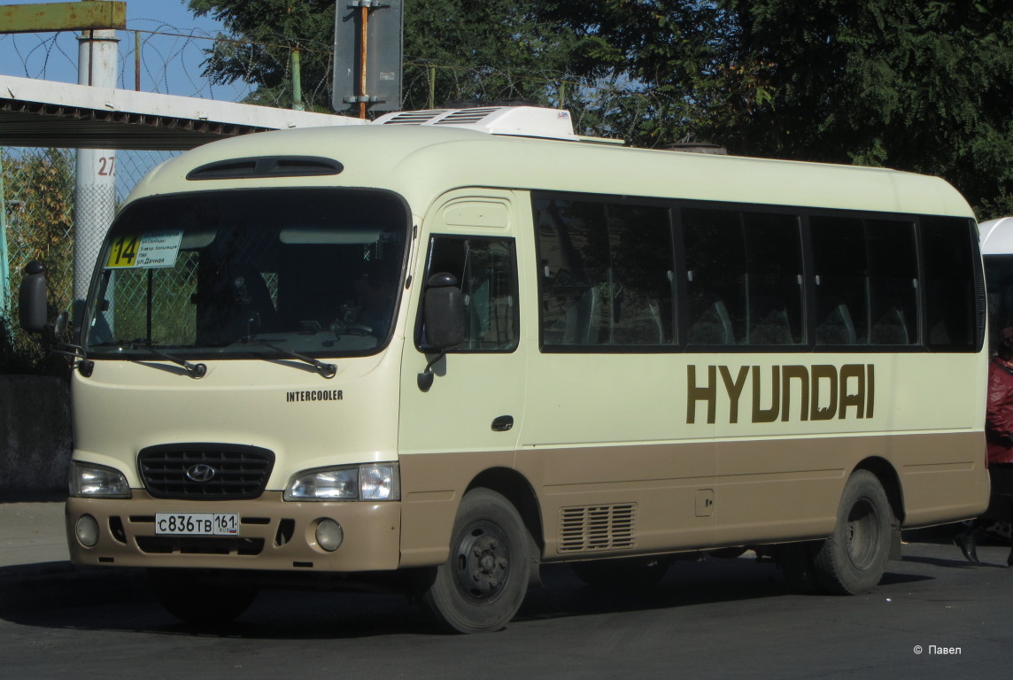 Таганрог. Hyundai County Deluxe с836тв