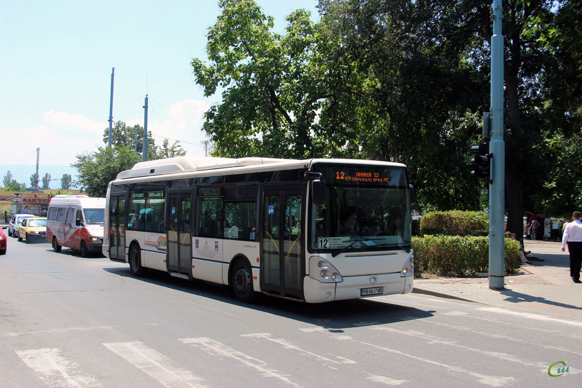 Пловдив. Irisbus Citelis 12M CNG PB 0617 MB