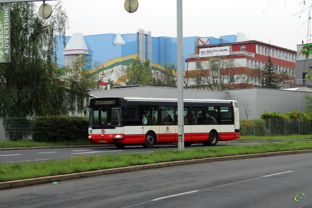 Прага. Renault Agora S/Karosa Citybus 12M AKA 63-91