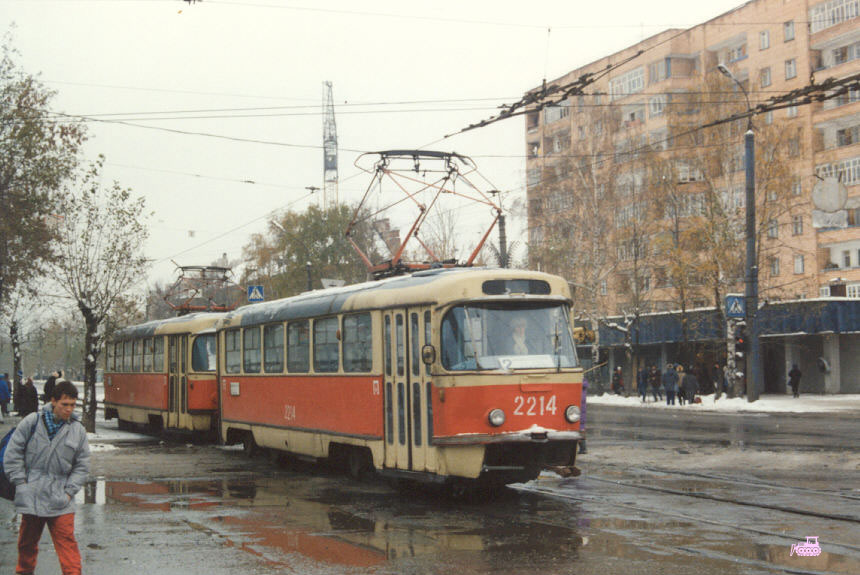 Ижевск. Tatra T3 (двухдверная) №2214, Tatra T3 (двухдверная) №2215