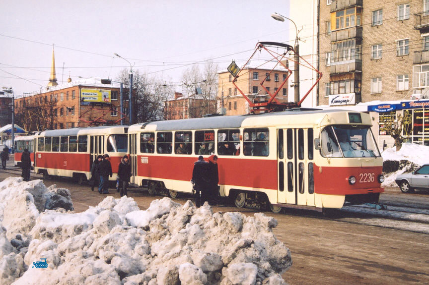 Ижевск. Tatra T3 (двухдверная) №2236, Tatra T3 (двухдверная) №2237