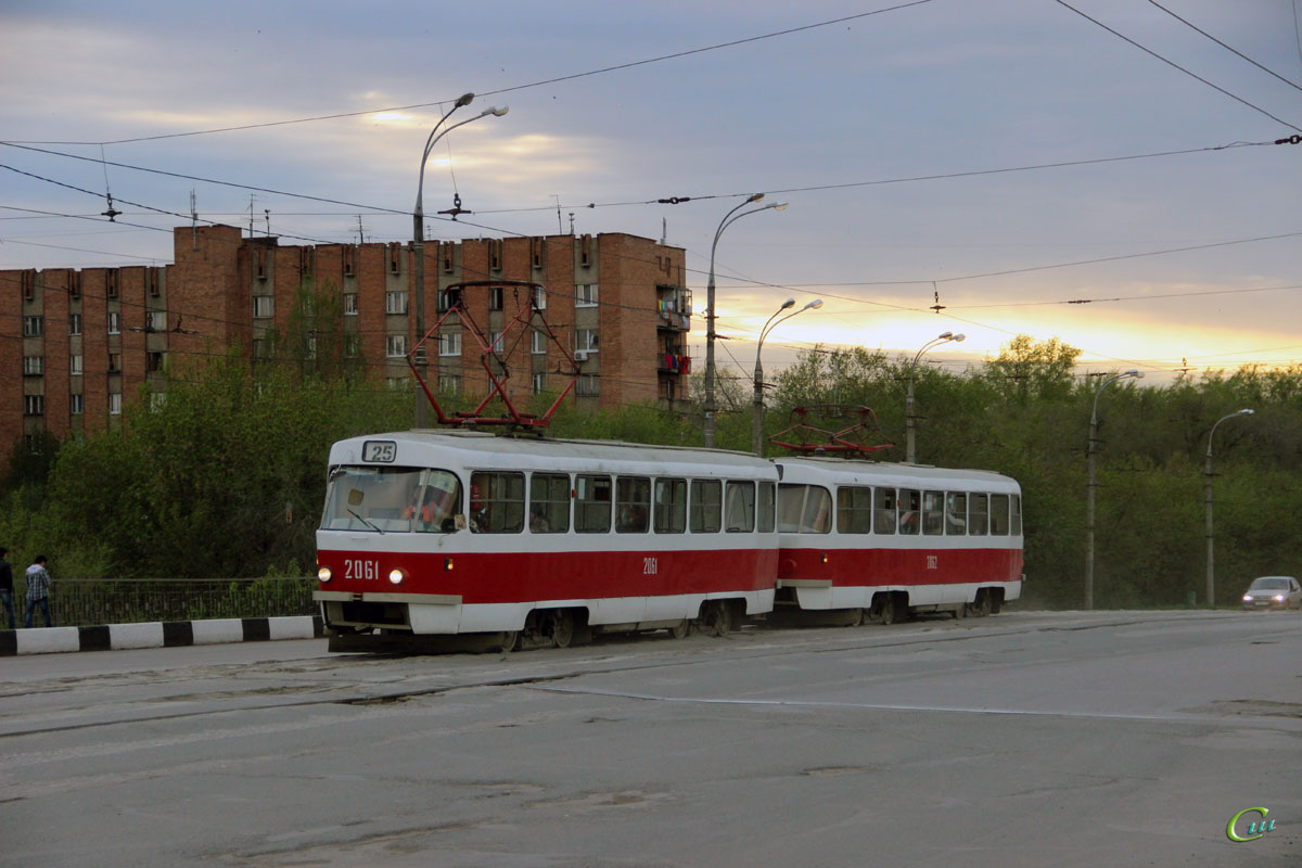 Самара. Tatra T3 (двухдверная) №2061, Tatra T3 (двухдверная) №2062
