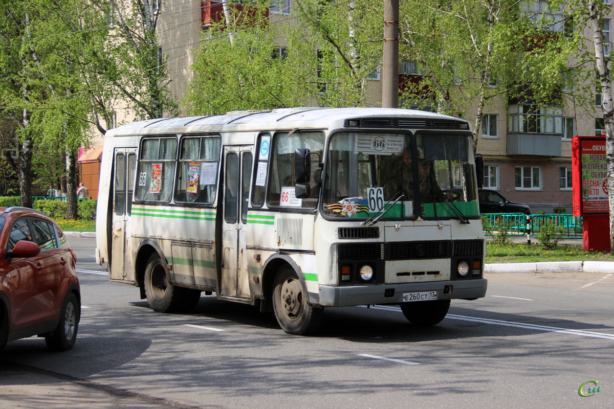 Саранск. ПАЗ-32054 е260ст