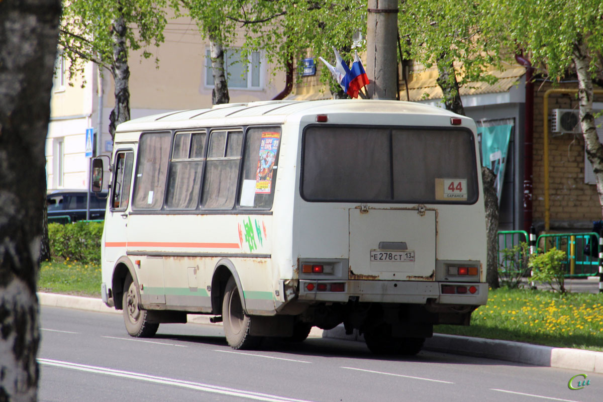 Саранск. ПАЗ-32054 е278ст