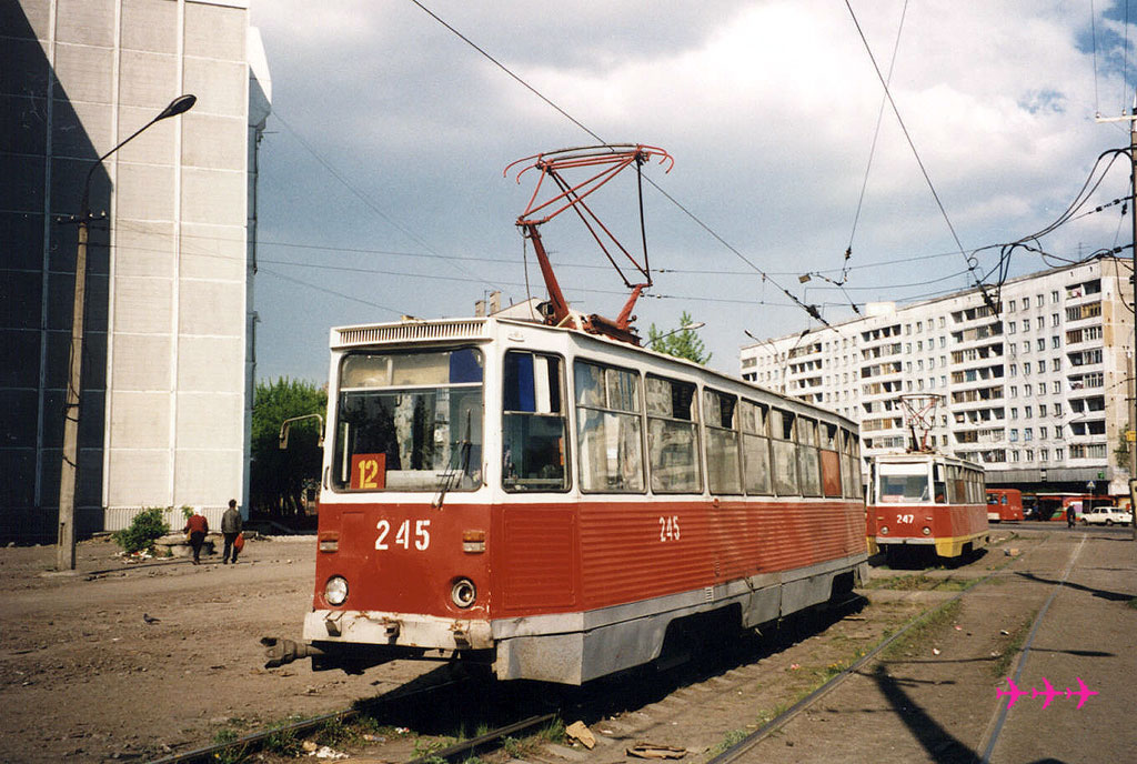 Новокузнецк. 71-605А (КТМ-5А) №245, 71-605А (КТМ-5А) №247