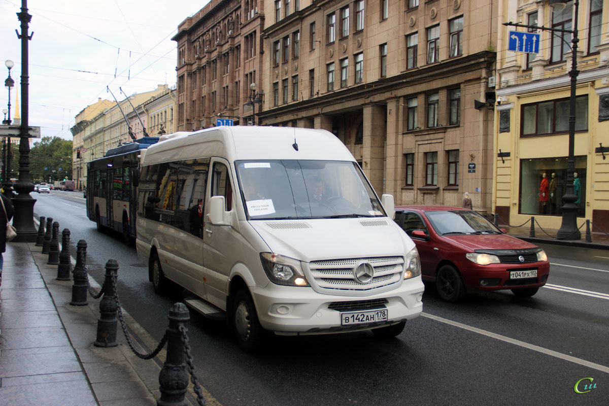 Санкт-Петербург. Луидор-22360C (Mercedes-Benz Sprinter) в142ан