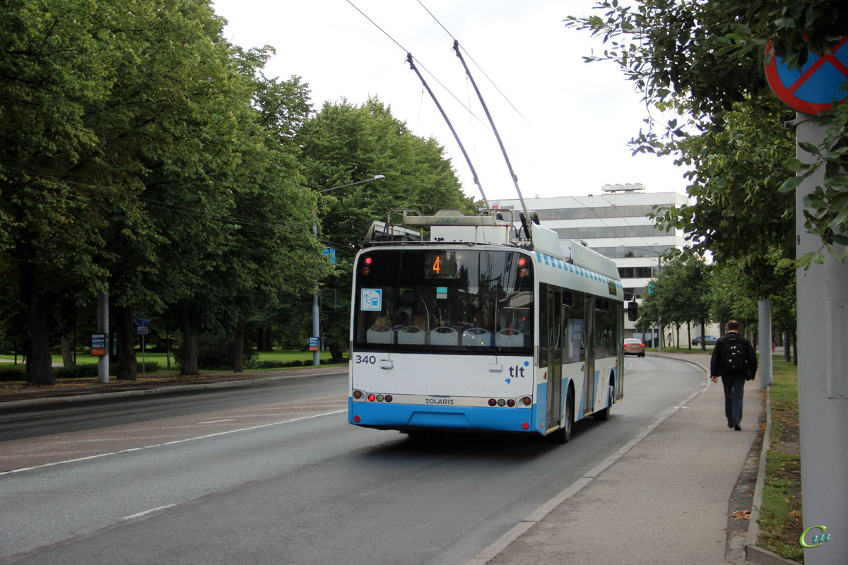 Таллин. Solaris Trollino III 12 AC №340