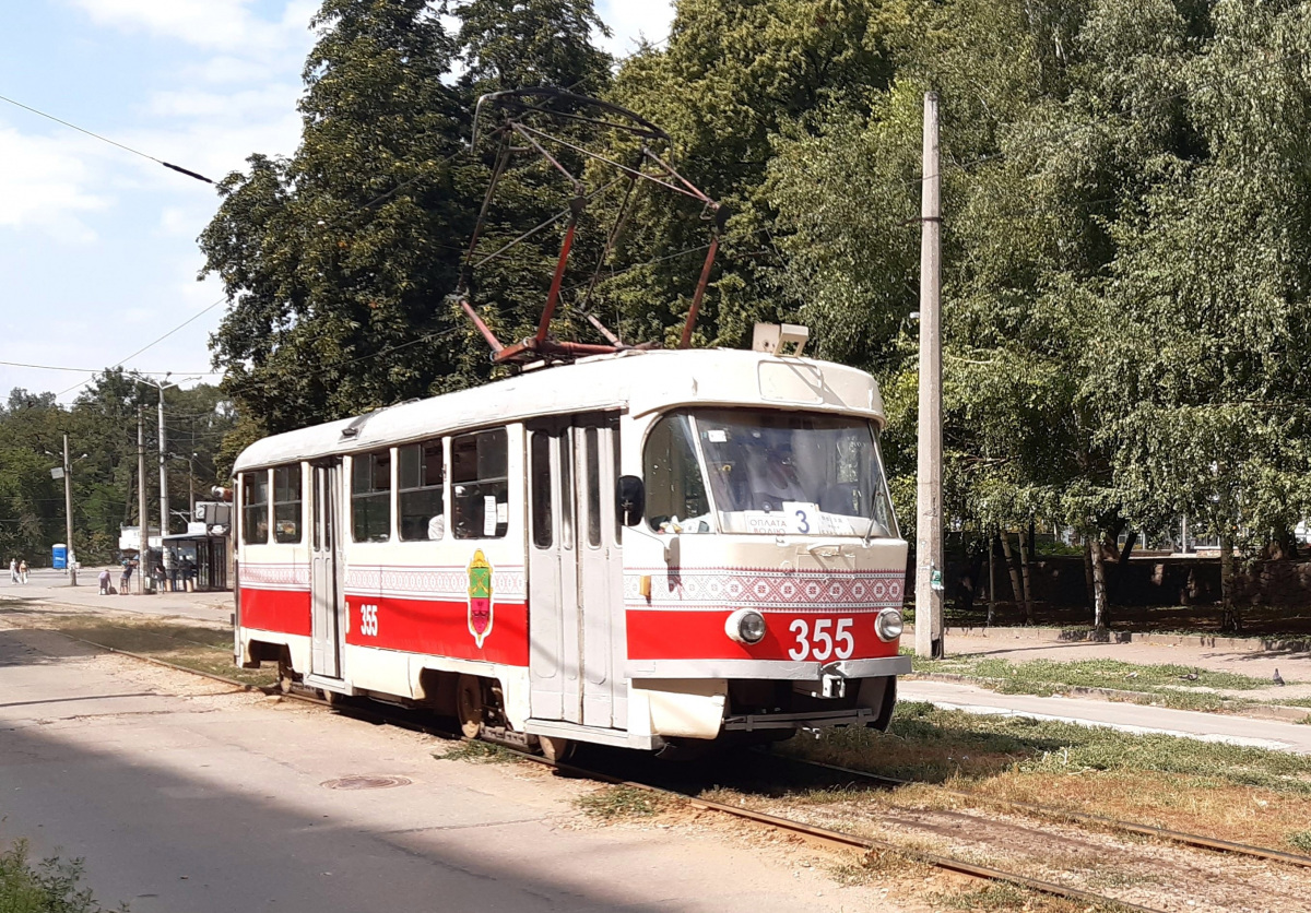 Запорожье. Tatra T3SU №355