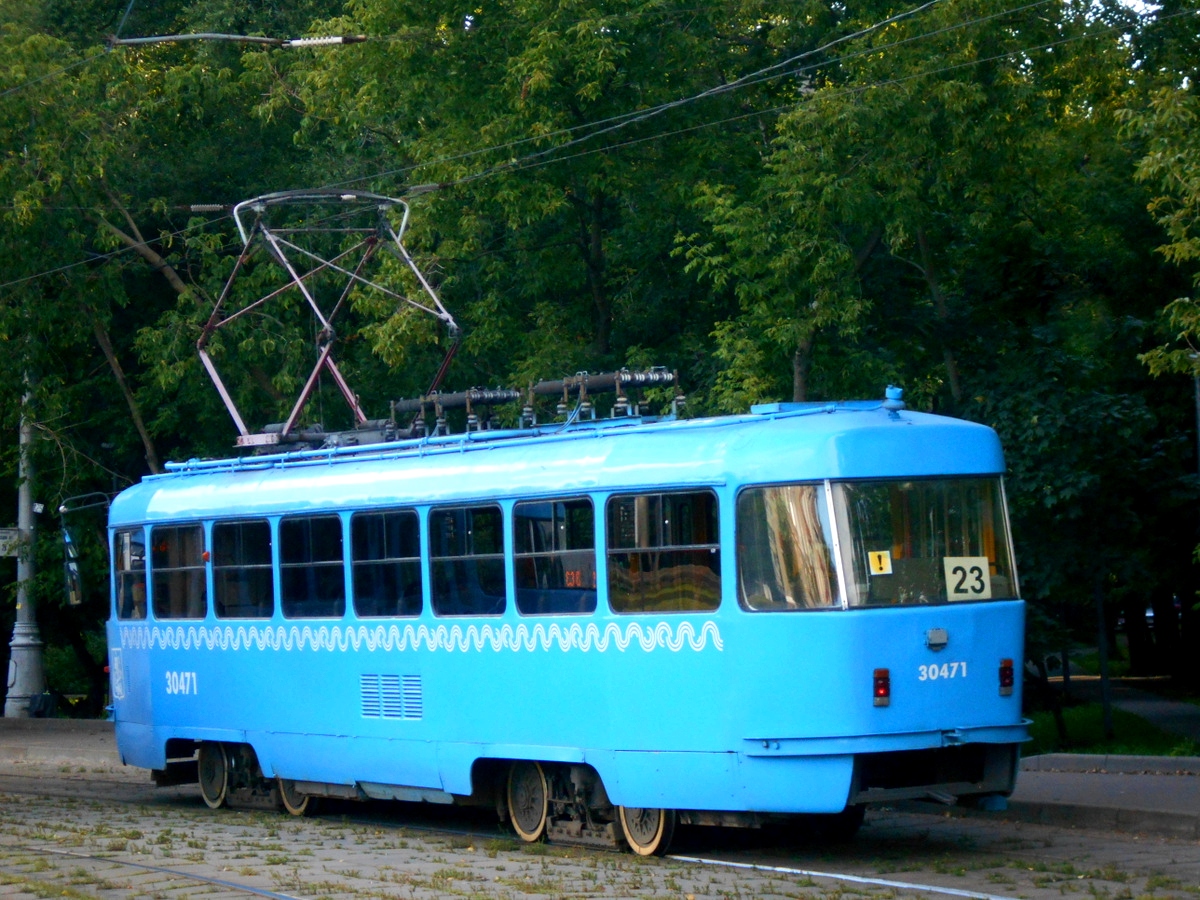 Москва. Tatra T3 (МТТА) №30471