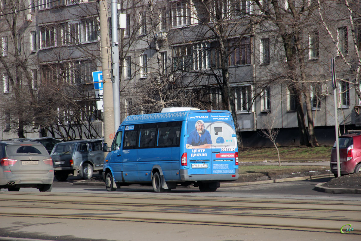 Москва. Луидор-223206 (Mercedes-Benz Sprinter) м742те