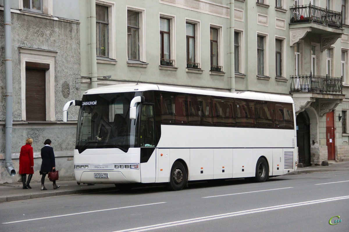 Санкт-Петербург. MAN A13 Lion's Coach в472ек