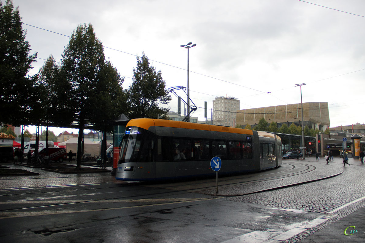 Лейпциг. Solaris Tramino Leipzig (NGT10) №1002