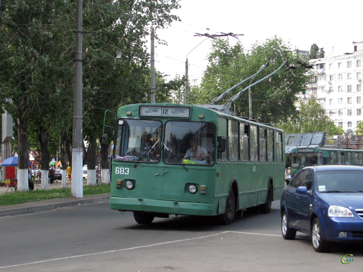 Одесса. ЗиУ-682В-012 (ЗиУ-682В0А) №683