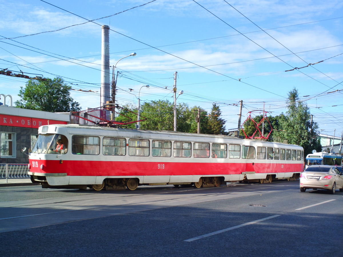 Самара. Tatra T3 (двухдверная) №919, Tatra T3 (двухдверная) №920