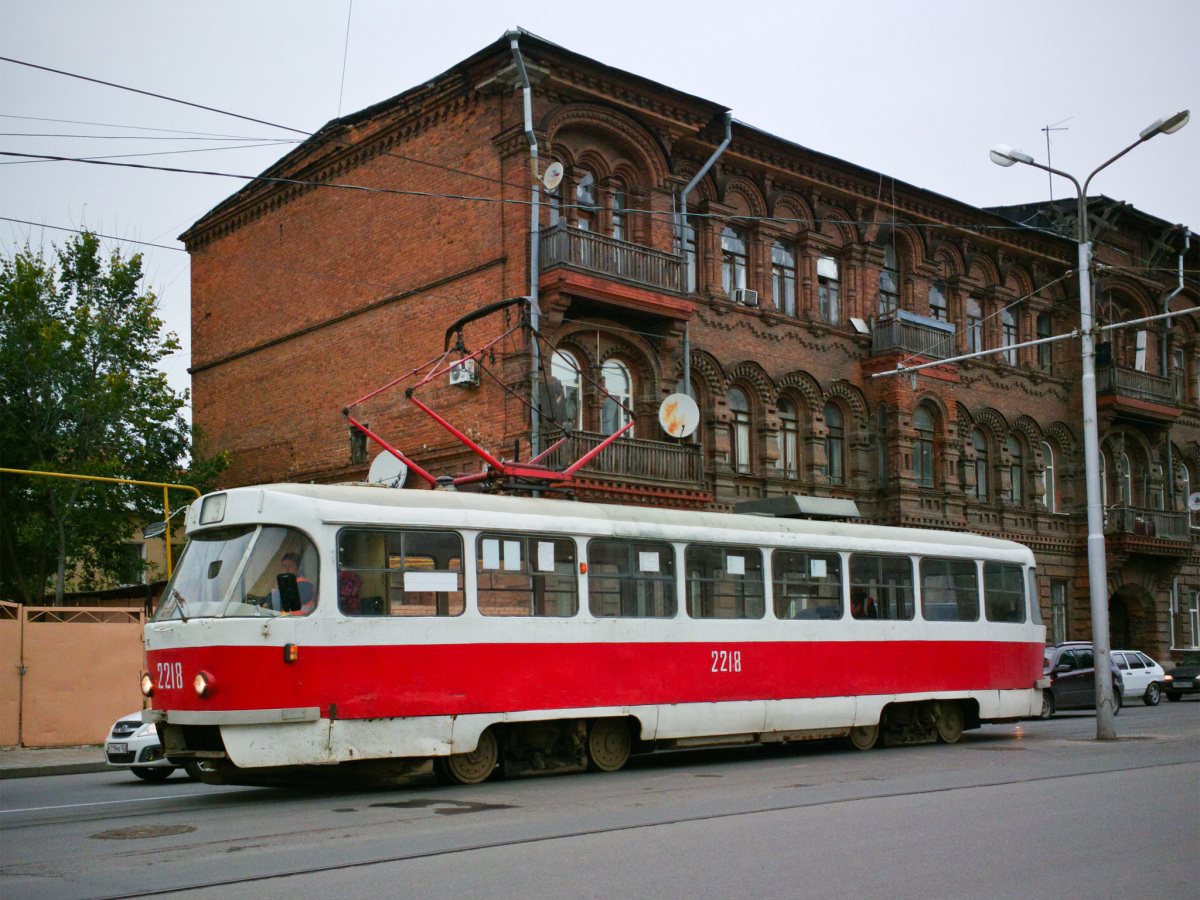 Самара. Tatra T3E №2218