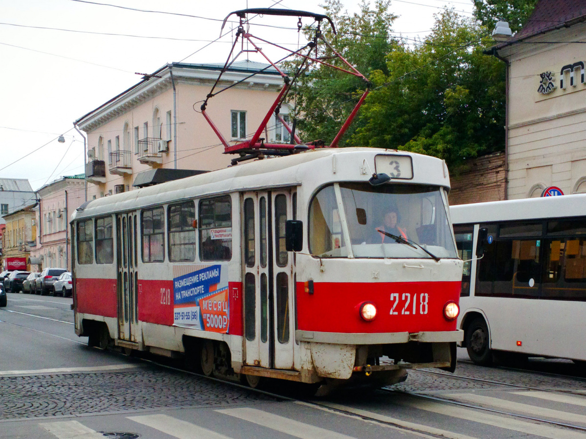 Самара. Tatra T3E №2218