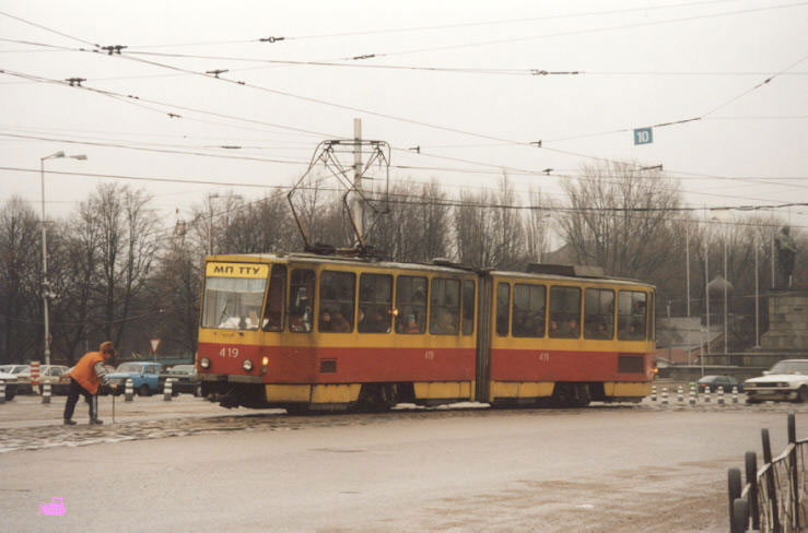 Калининград. Tatra KT4SU №419