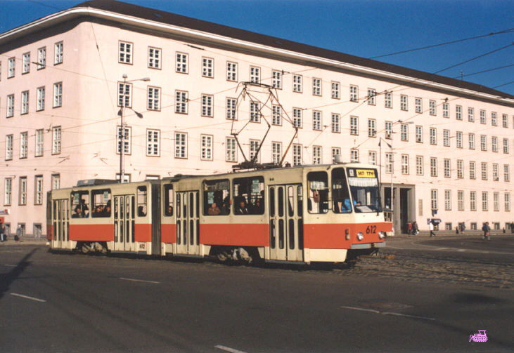 Калининград. Tatra KT4D №612