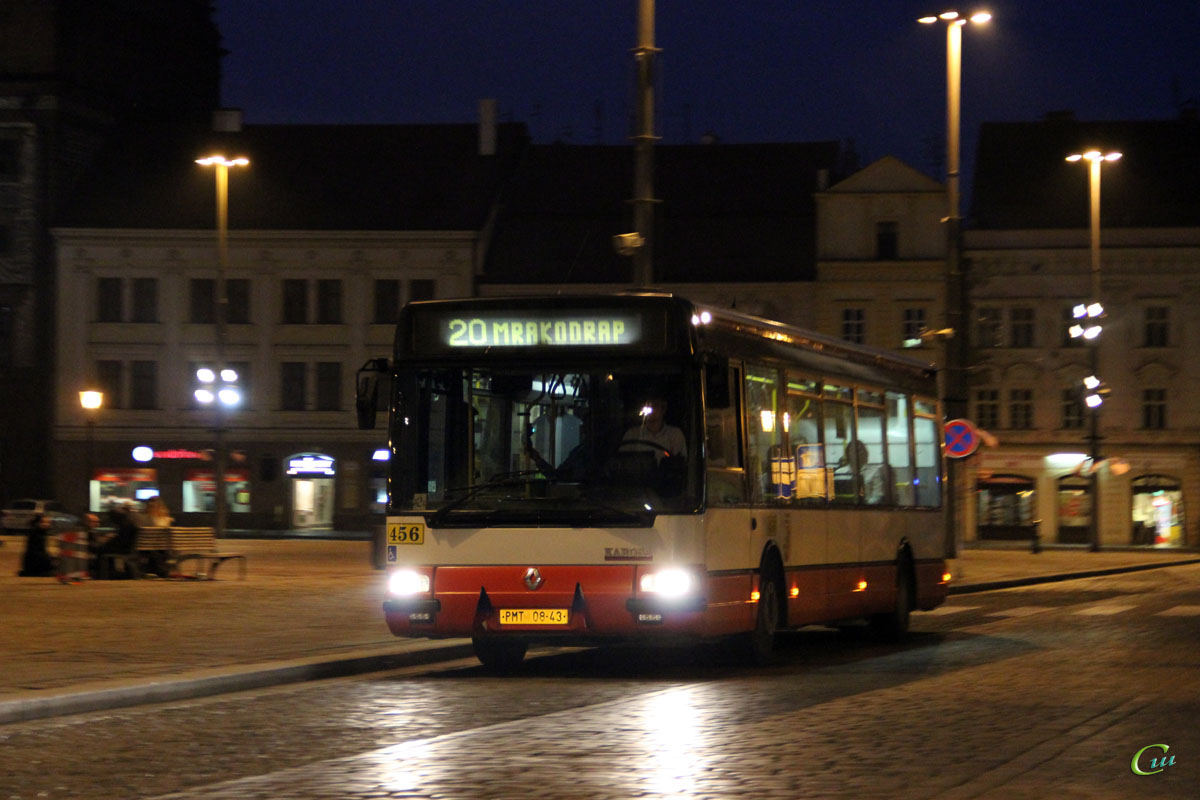 Пльзень. Renault Agora S/Karosa Citybus 12M PMT 08-43