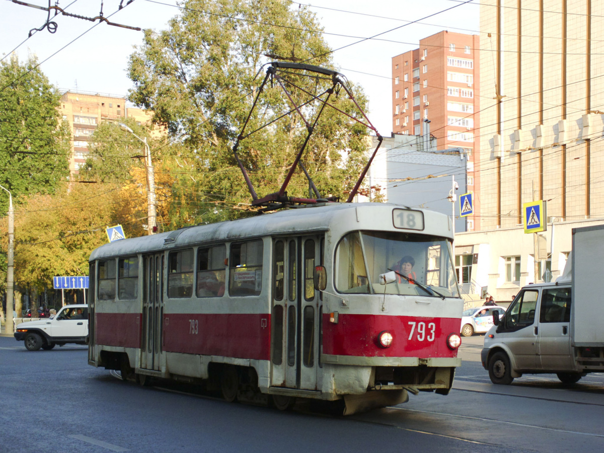 Самара. Tatra T3SU №793