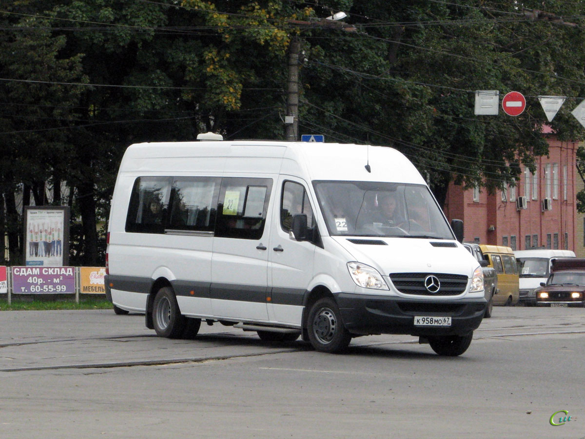 Смоленск. Луидор-22360C (Mercedes-Benz Sprinter) к958мо