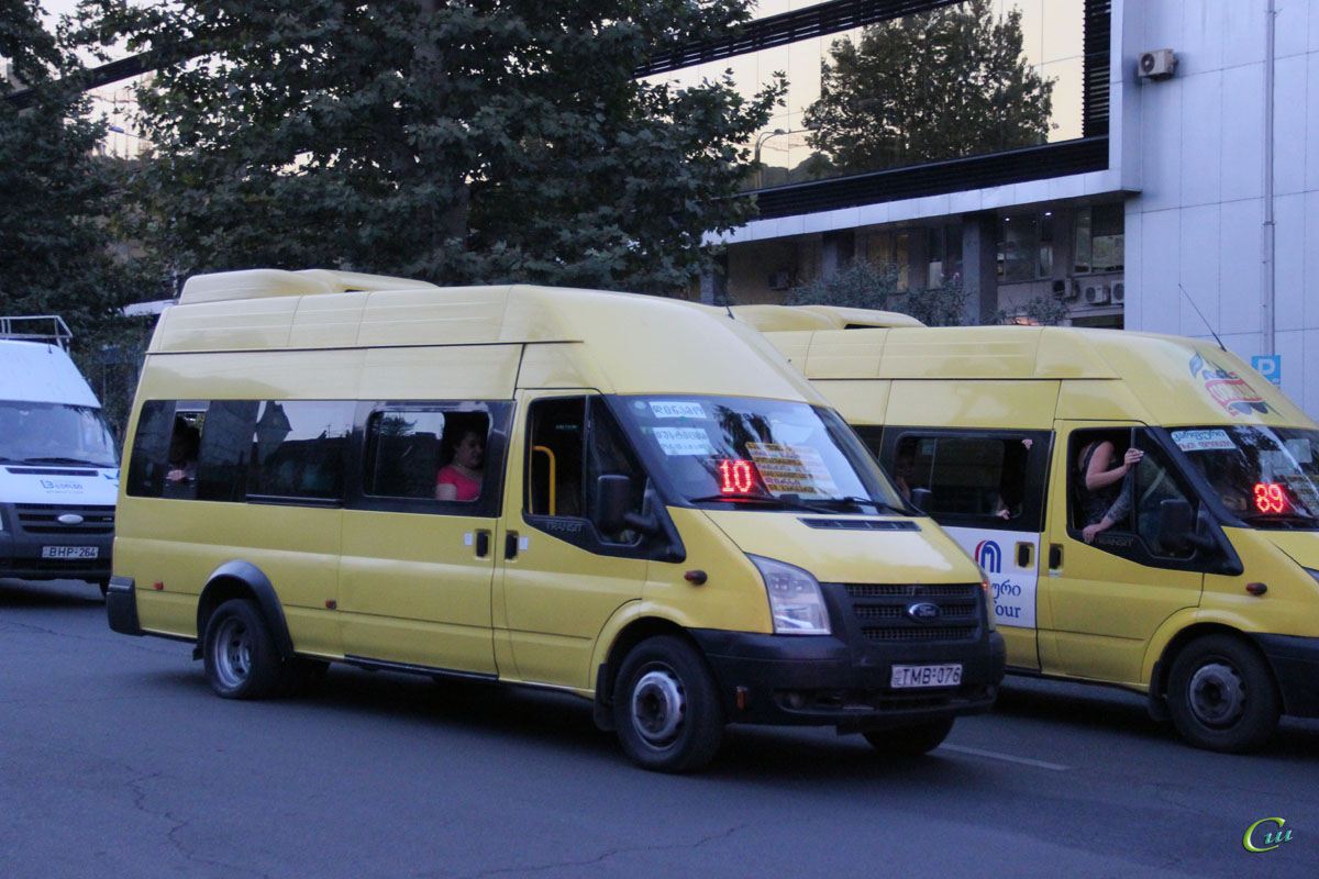 Тбилиси. Avestark (Ford Transit) TMB-076