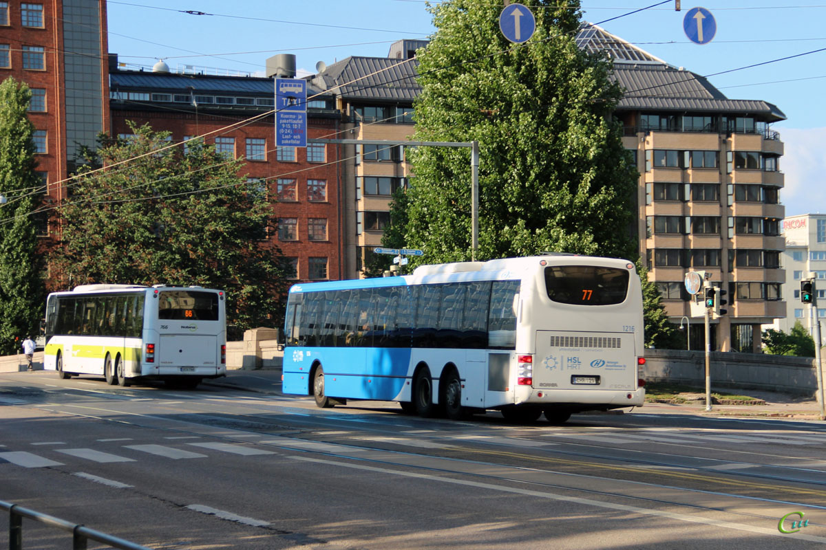 Хельсинки. Volvo 8500LE (Säffle 8500LE) UCG-766, Lahti Scala CHR-129