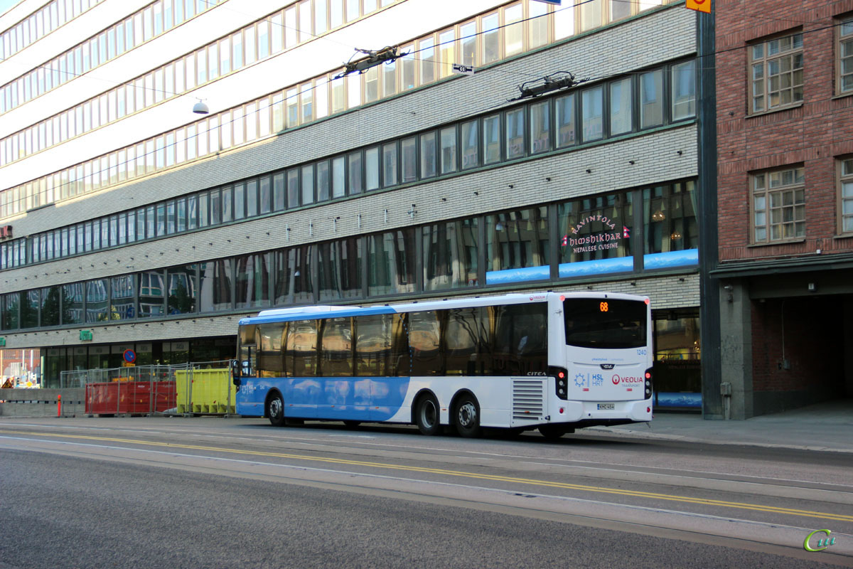 Хельсинки. VDL Citea XLE-145 KMC-454
