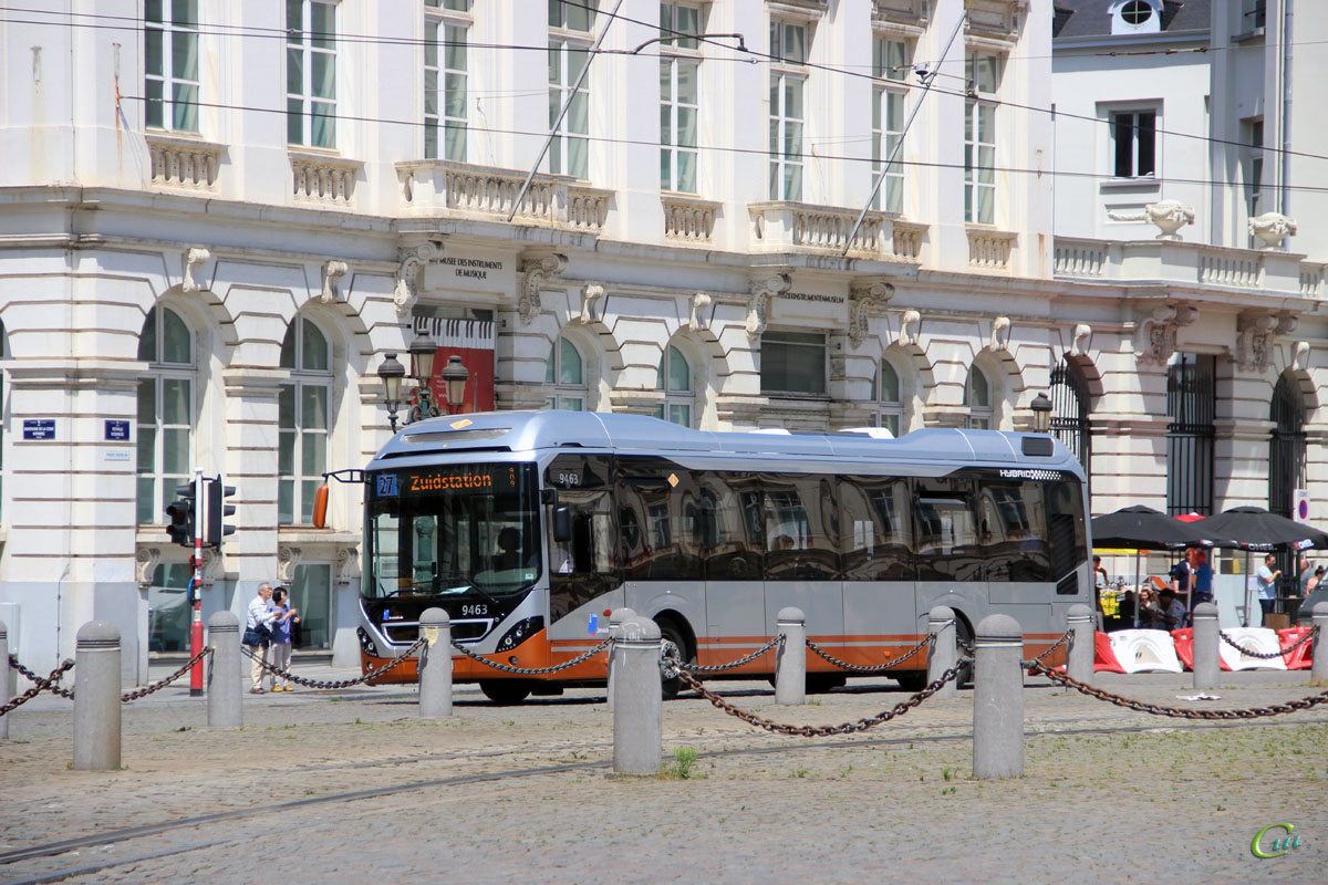 Брюссель. Volvo 7900 Hybrid 1-VJJ-863