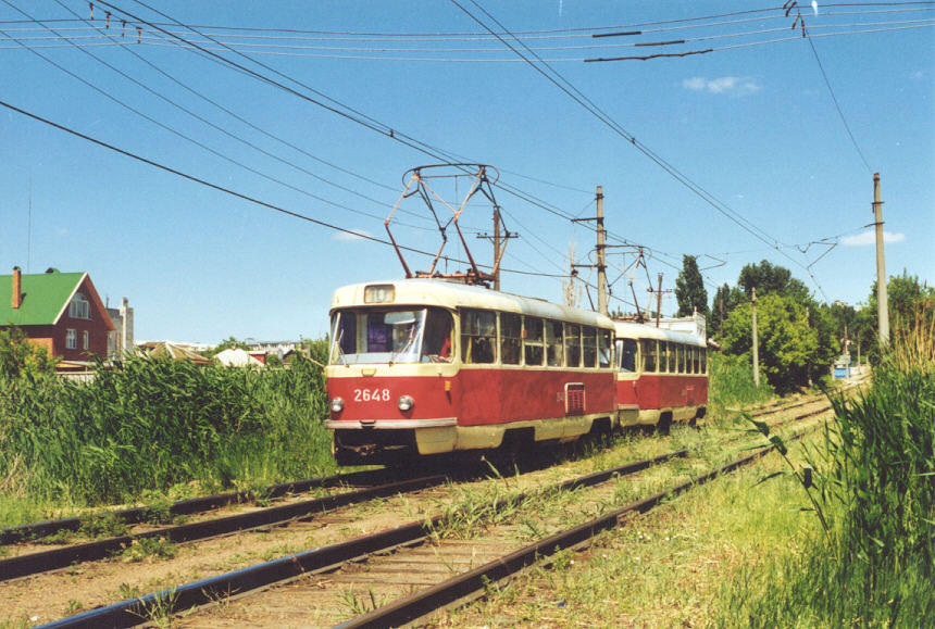 Волгоград. Tatra T3 (двухдверная) №2648, Tatra T3 (двухдверная) №2649