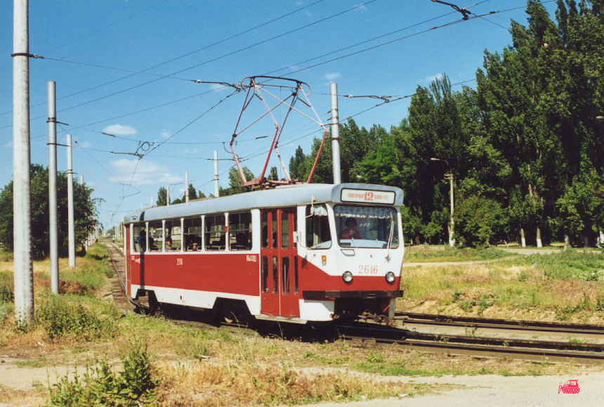 Волгоград. Tatra T3 мод. ВЗСМ №2616