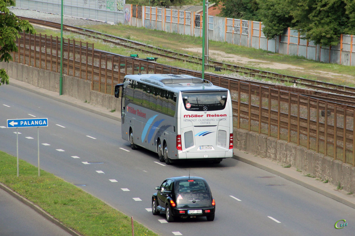 Клайпеда. Mercedes-Benz Tourismo OH-PM 590