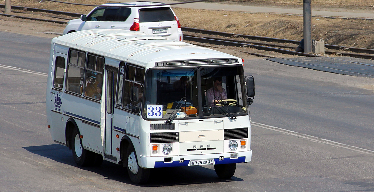 Хабаровск. ПАЗ-3205-110 е779хв