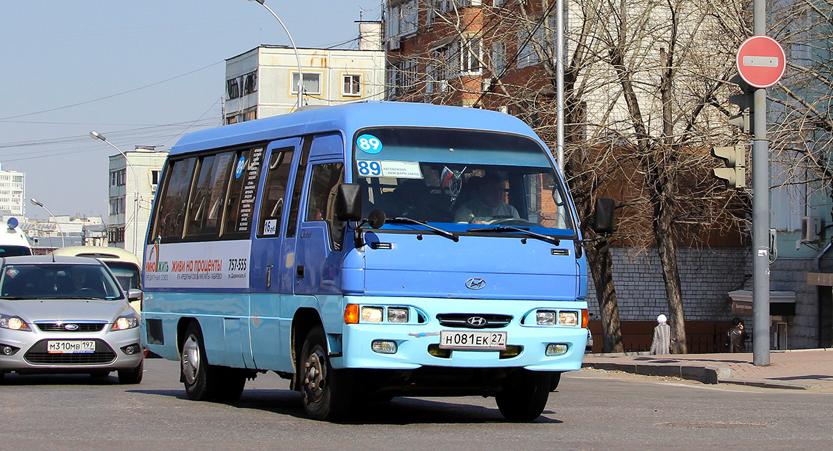 Хабаровск. Hyundai Chorus н081ек