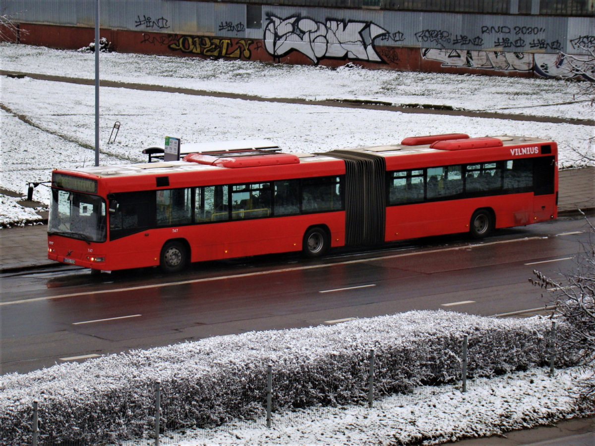 Вильнюс. Volvo 7700A BEG 124