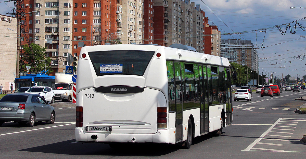 Санкт-Петербург. Scania OmniLink CL94UB х580рс