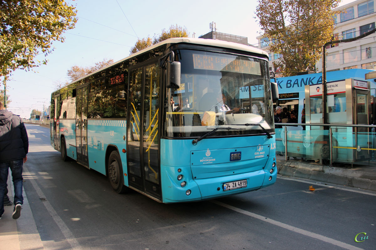Стамбул. BMC Belde 34 ZA 4819