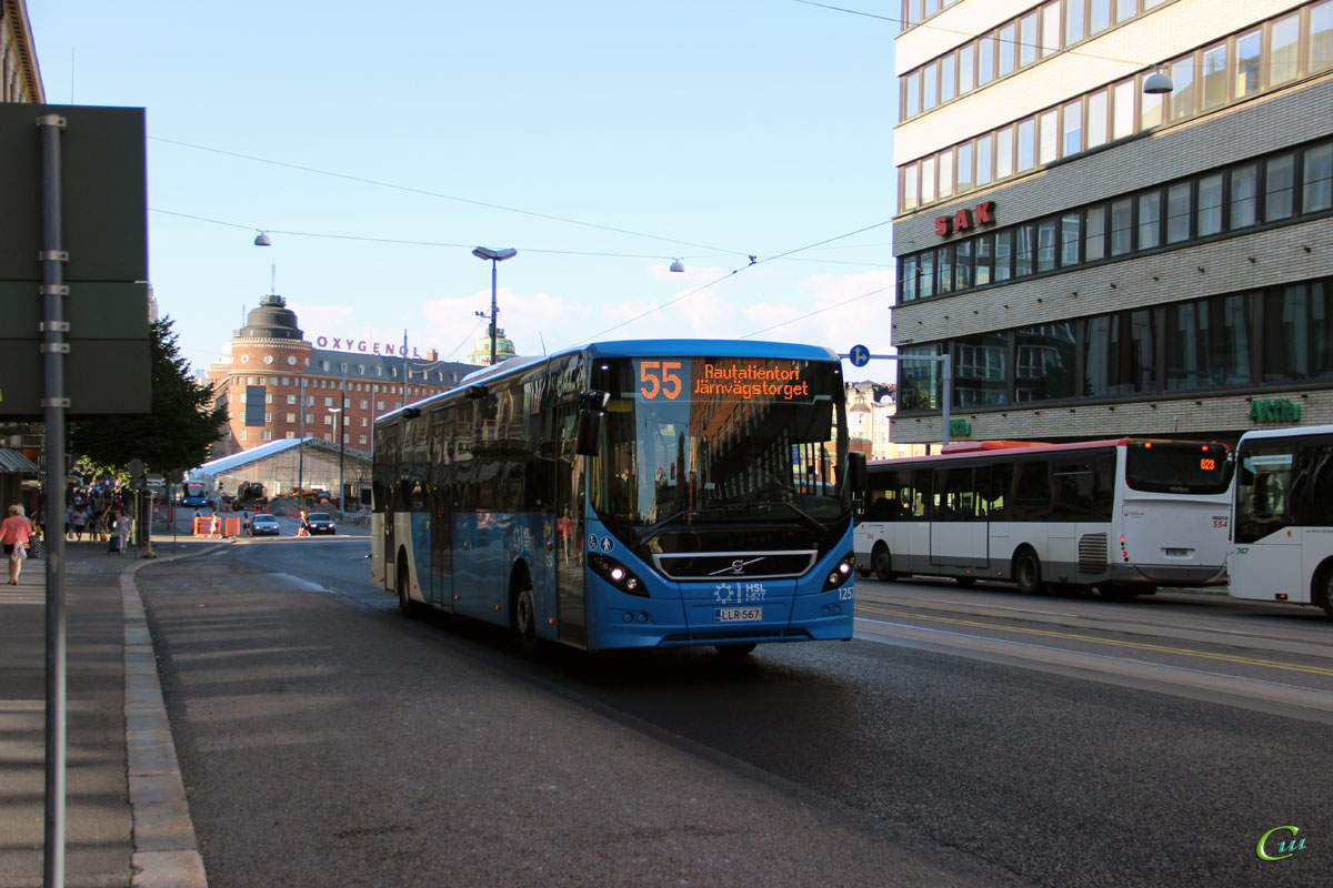 Хельсинки. Volvo 8900LE LLR-567