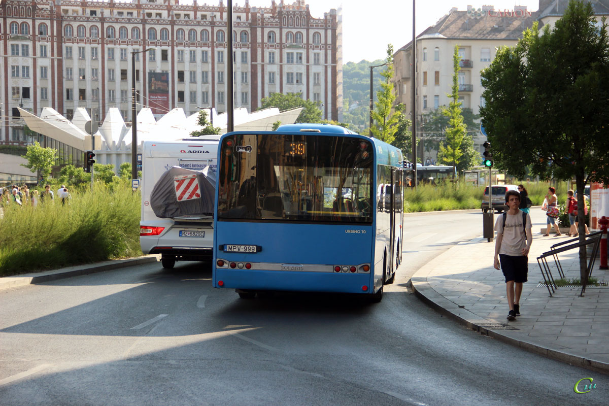 Будапешт. Solaris Urbino 10 MPV-999