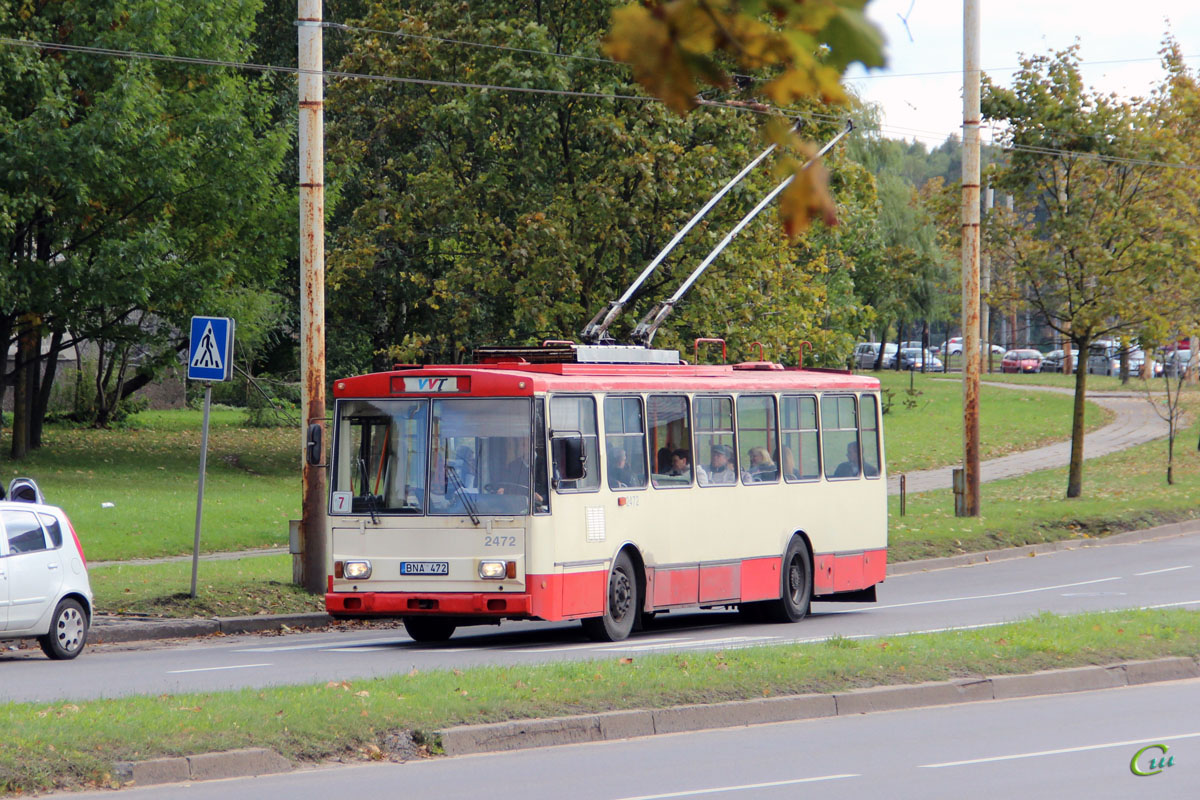 Вильнюс. Škoda 14Tr02/6 №2472