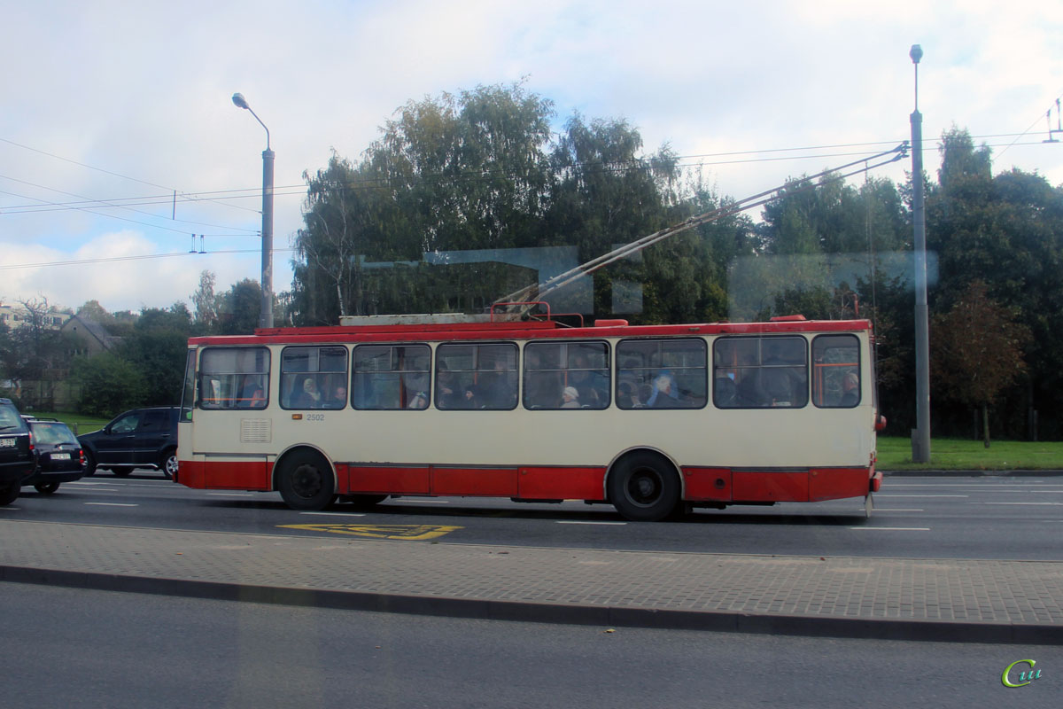 Вильнюс. Škoda 14Tr02/6 №2502