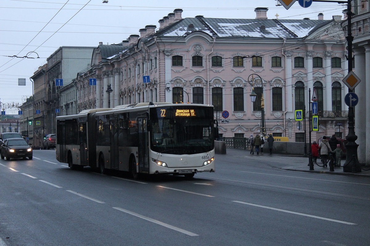 Санкт-Петербург. Volgabus-6271.05 у386хв