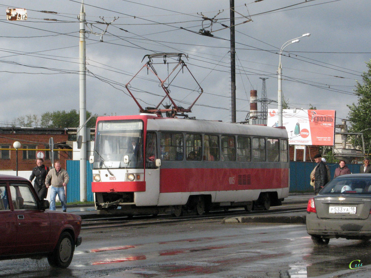 Ижевск. Tatra T3R Иж №1005