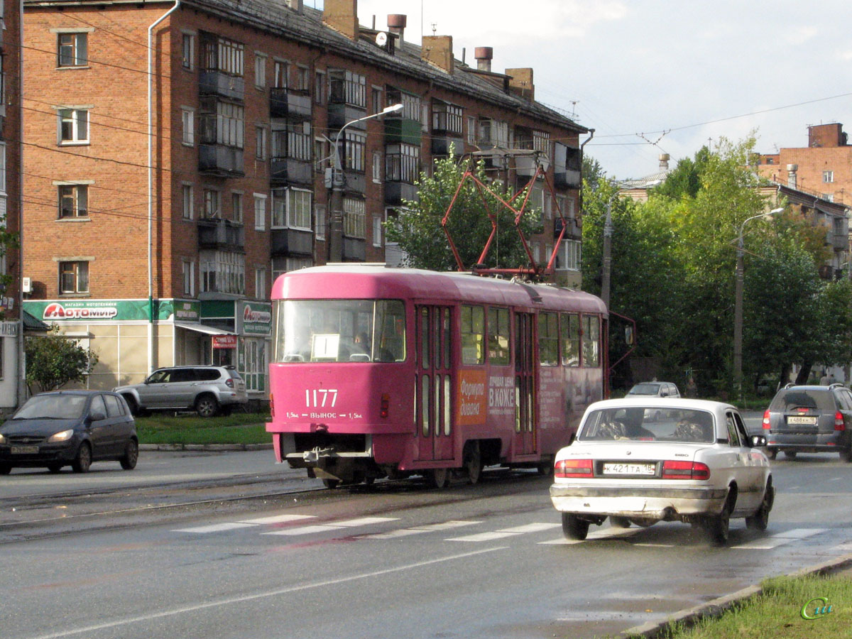 Ижевск. Tatra T3SU №1177