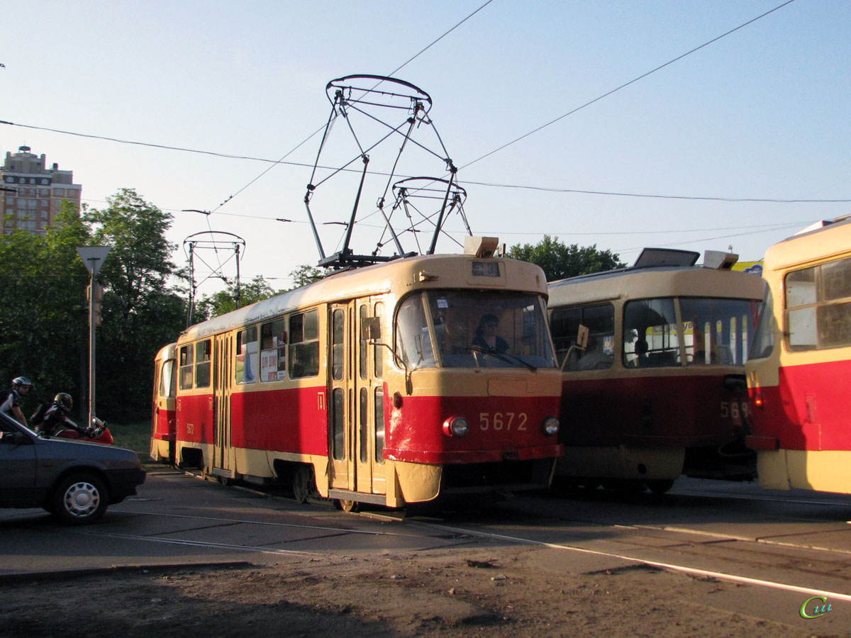 Киев. Tatra T3SU №5672
