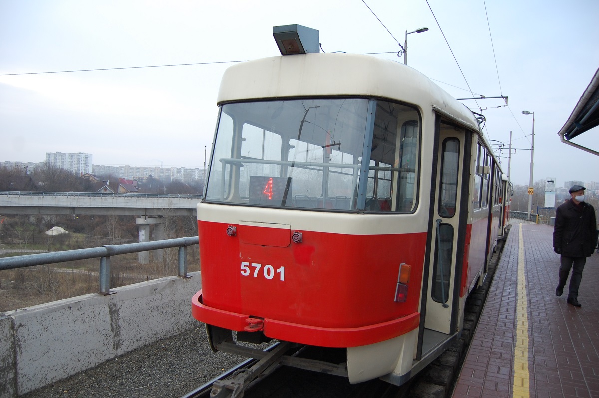 Киев. Tatra T3SUCS №5701