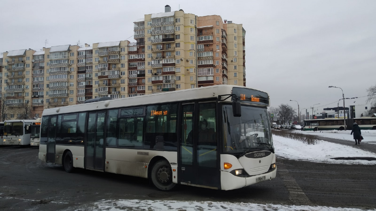 Санкт-Петербург. Scania OmniLink CL94UB х580рс