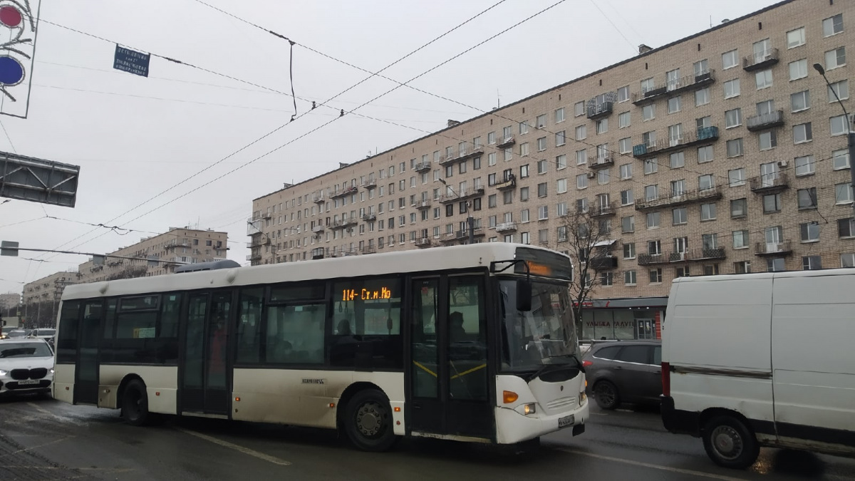 Санкт-Петербург. Scania OmniLink CL94UB в420ау