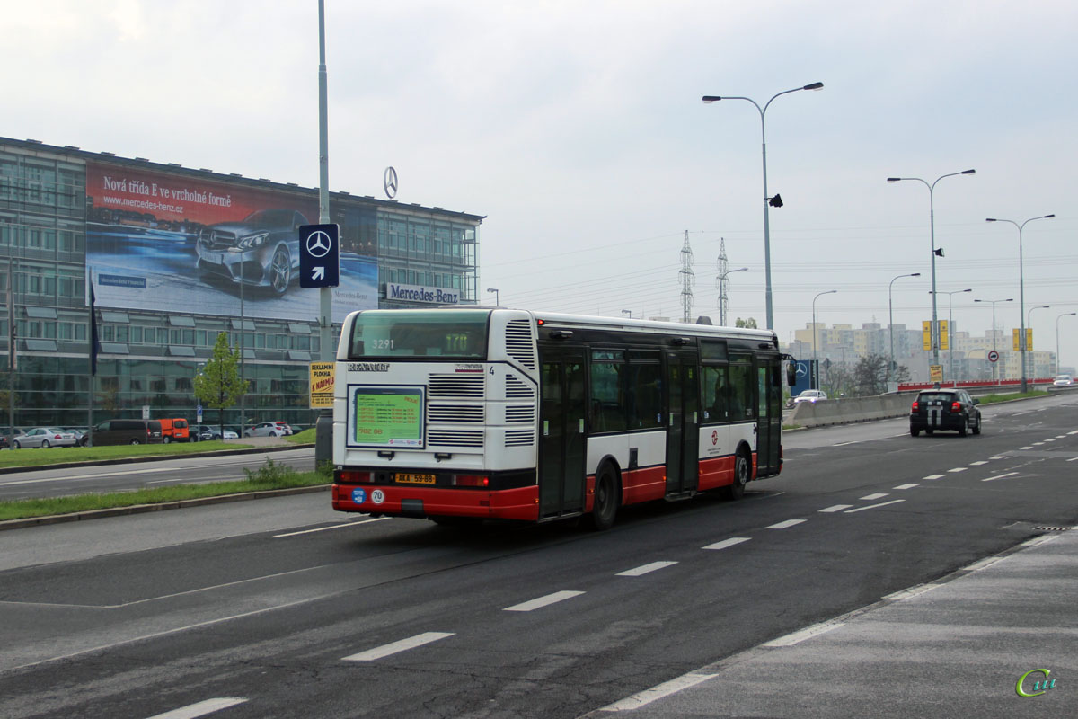 Прага. Renault Agora S/Karosa Citybus 12M AKA 59-88